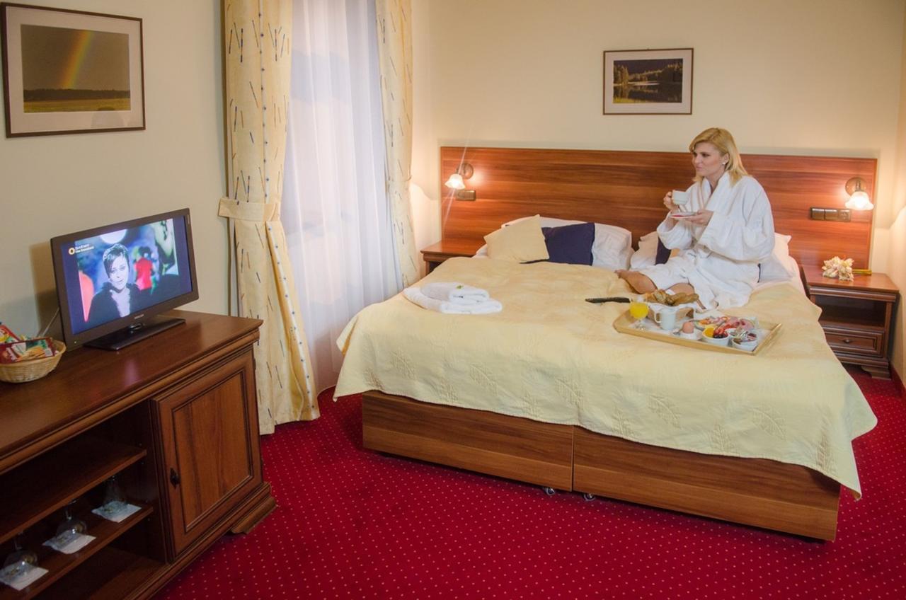 Hejtmansky Dvur Hotel Slaný Buitenkant foto